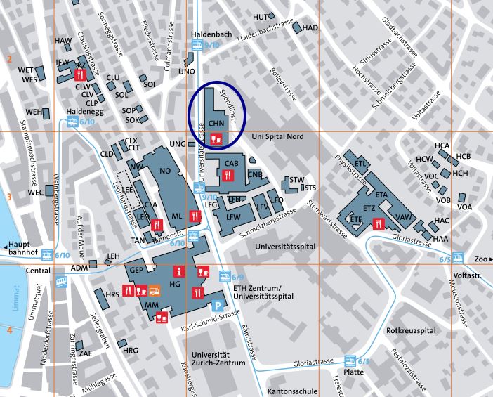 How to find us – Inorganic Environmental Geochemistry | ETH Zurich